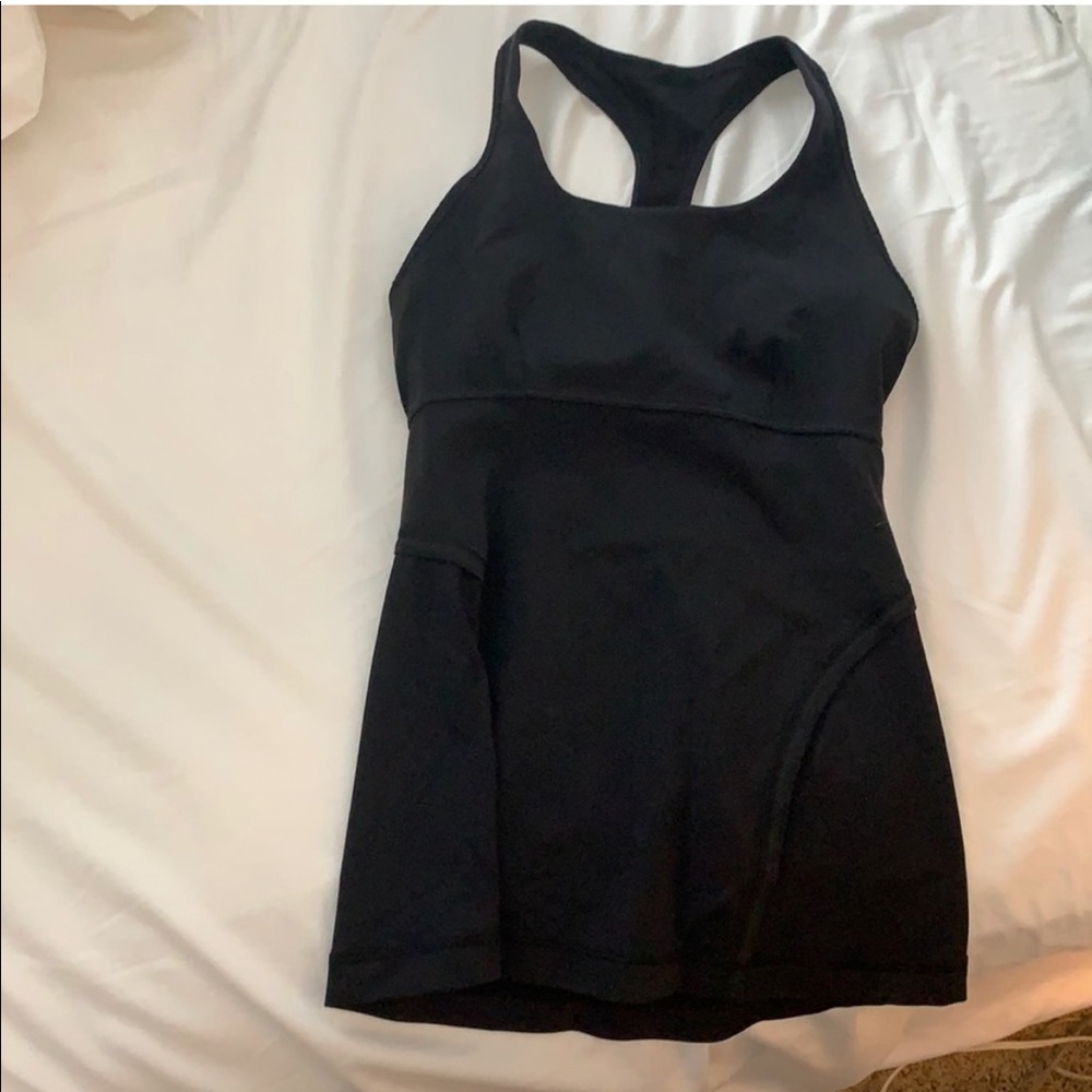 LULULEMON black tank top